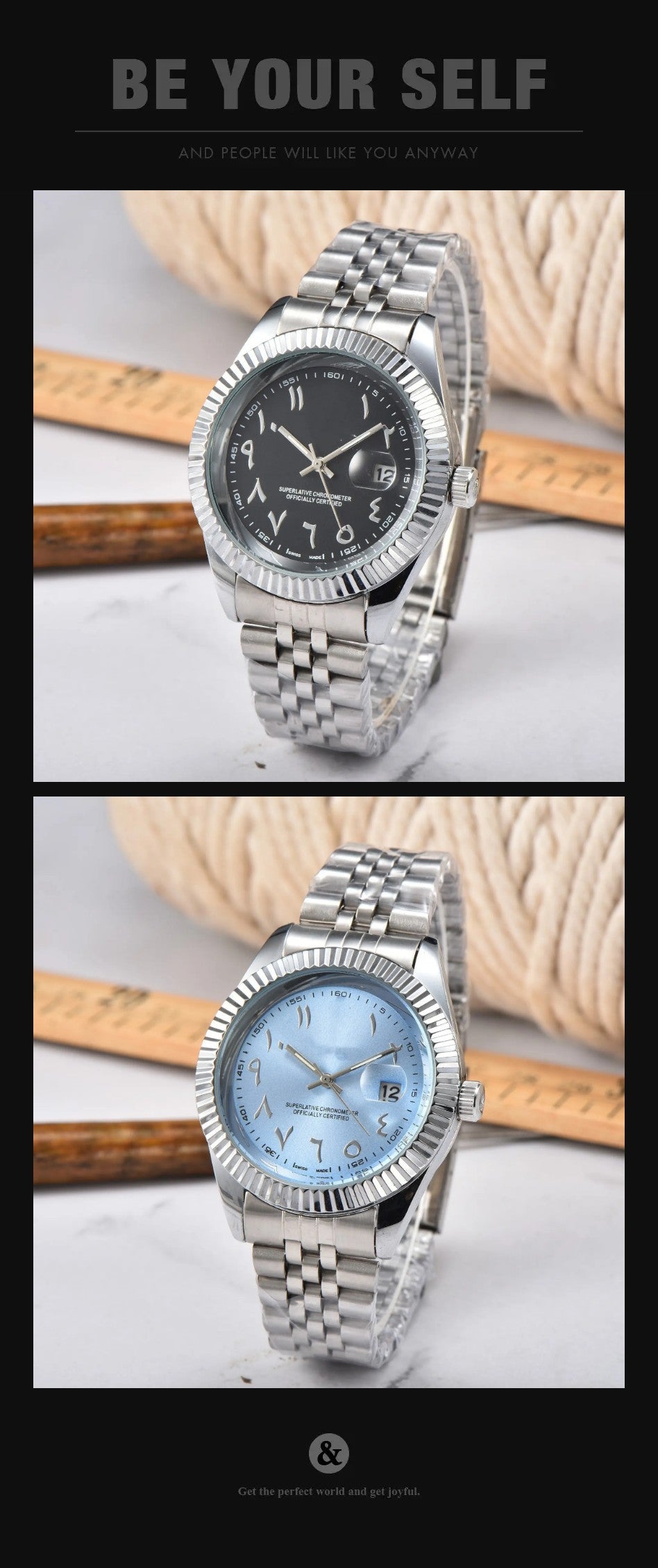 2 ARABIC WATCH COMBO
