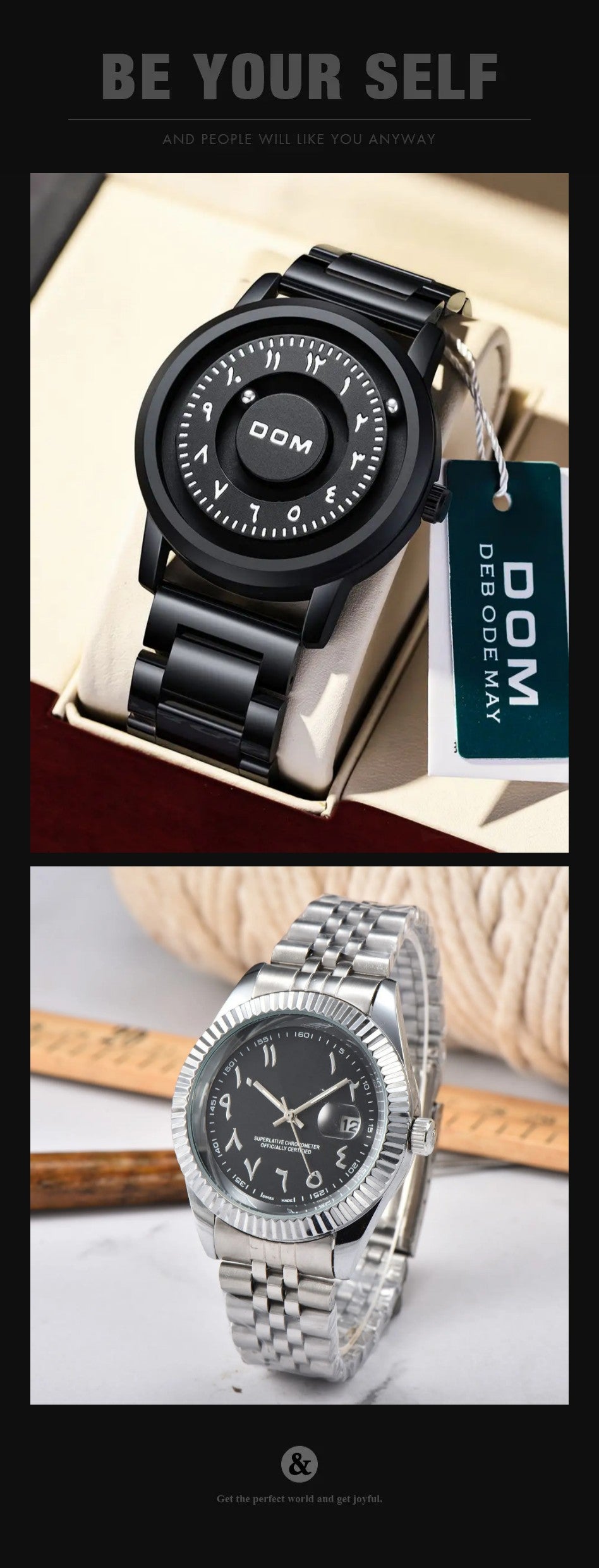 2 ARABIC WATCH COMBO