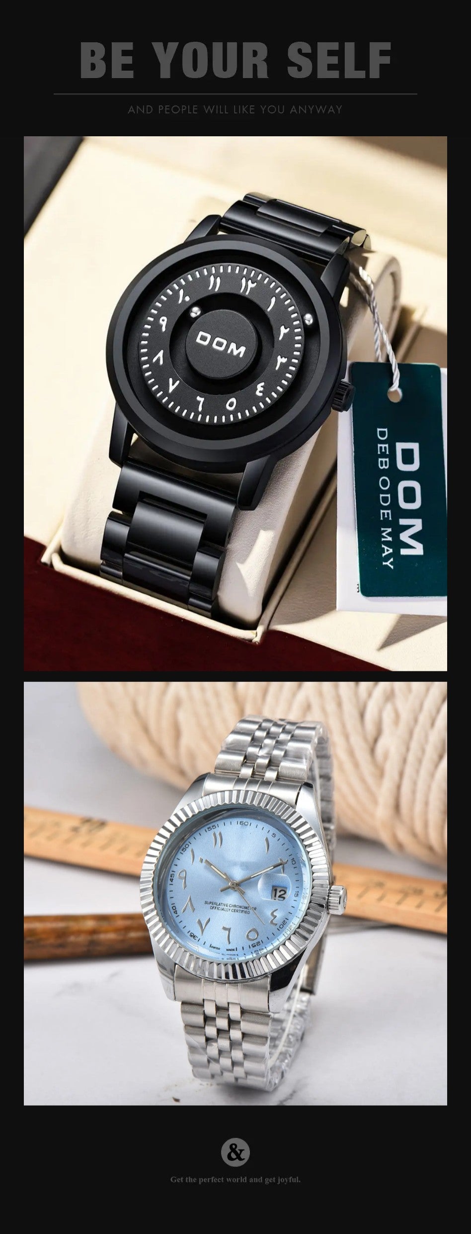 2 ARABIC WATCH COMBO